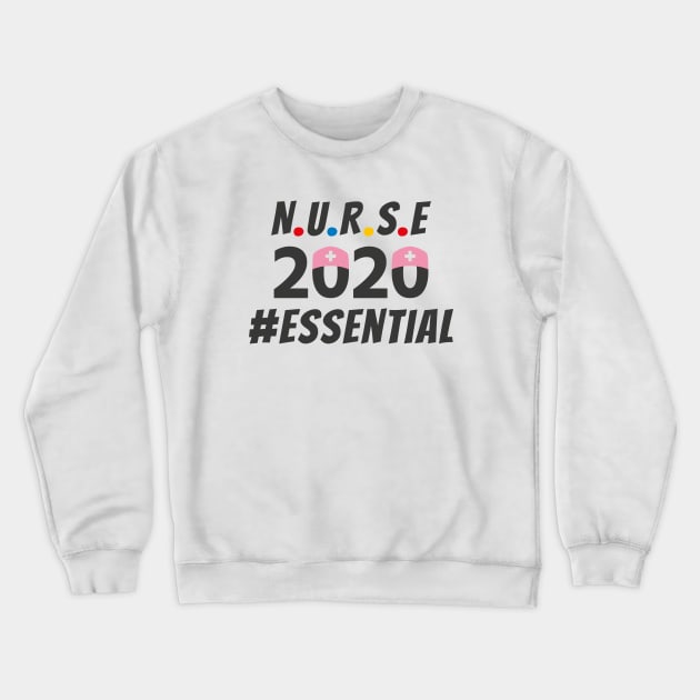 Nurse Hashtag Essential 2020 Crewneck Sweatshirt by notami